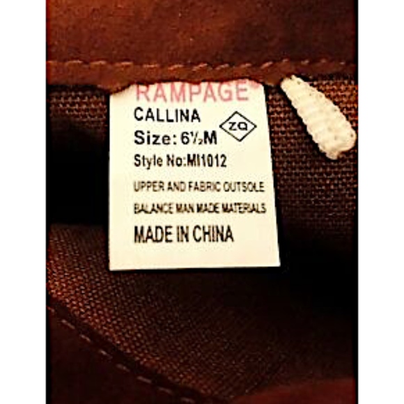 Rampage Women’s Boots Suede Fringes Bohemian 6.5M - Picture 6 of 8